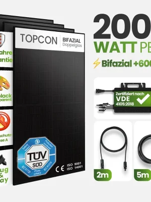 Heißes Angebot Tepto 2000W Balkonkraftwerk MaxPower
